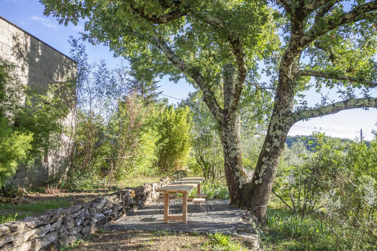 La Maison Des Chataigniers Meyrannes Екстер'єр фото