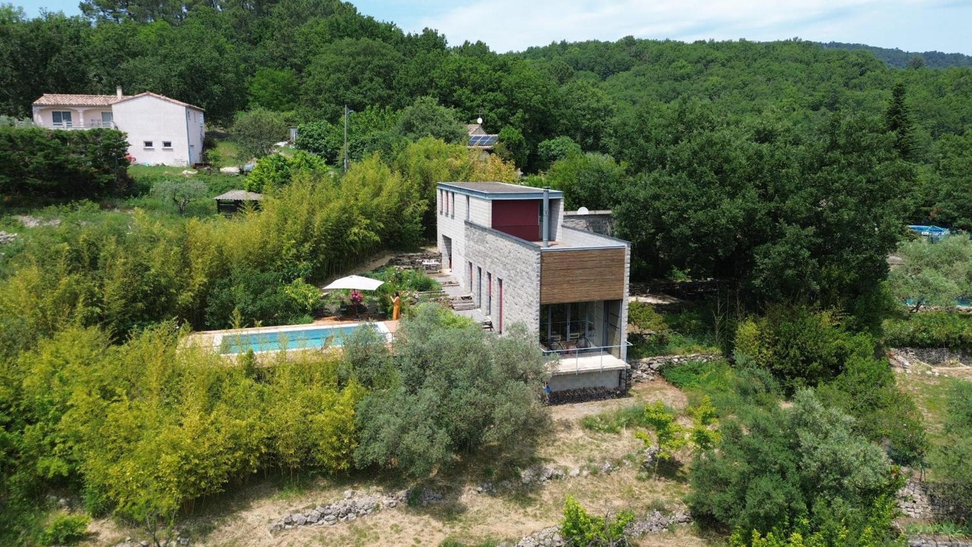 La Maison Des Chataigniers Meyrannes Екстер'єр фото