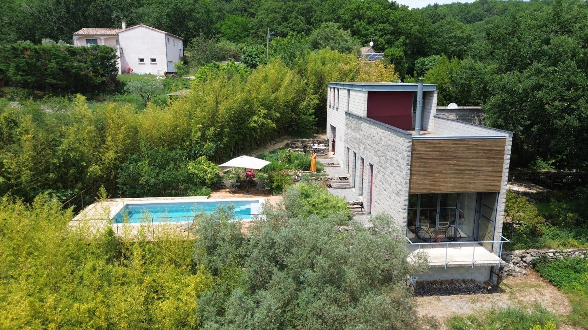 La Maison Des Chataigniers Meyrannes Екстер'єр фото