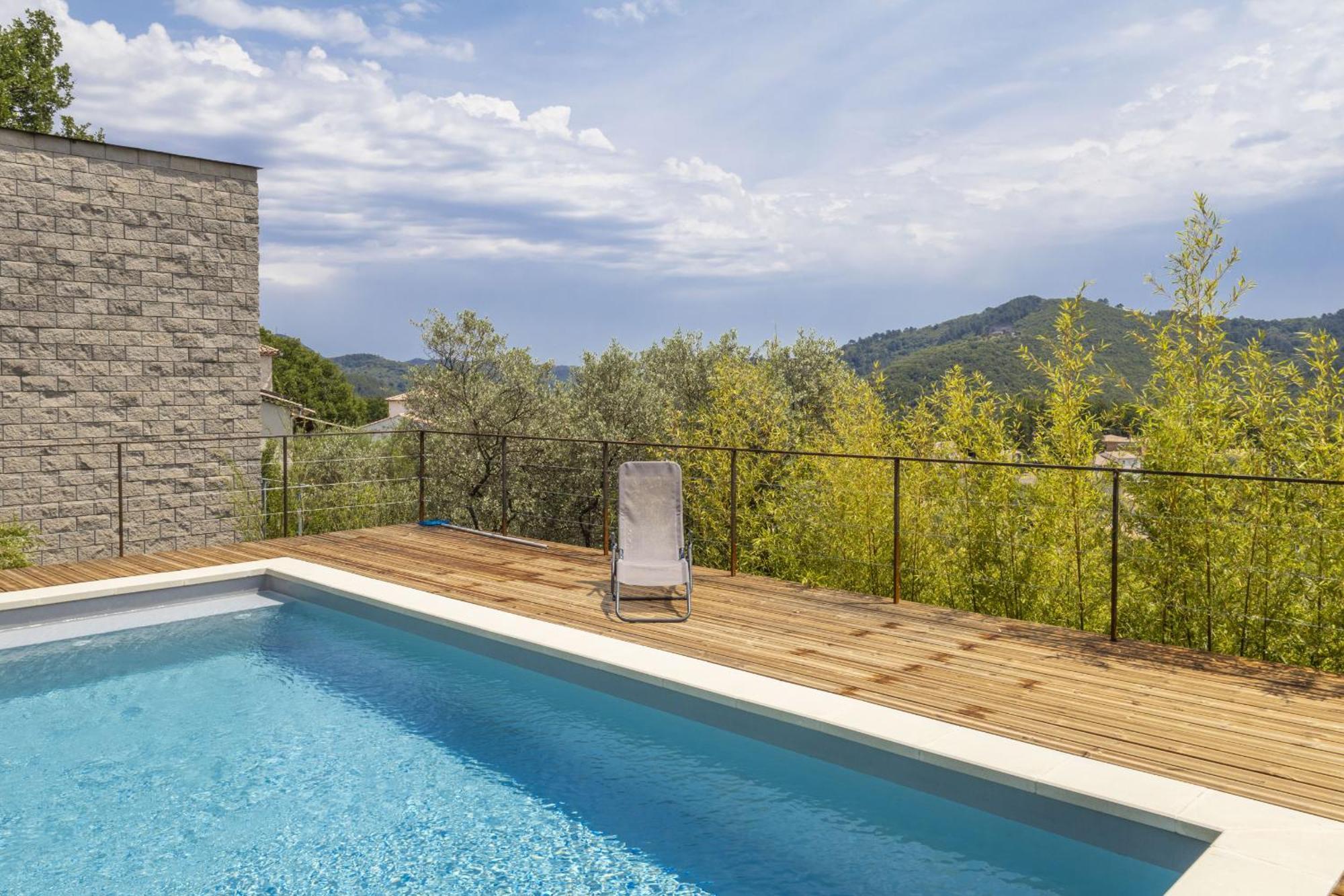 La Maison Des Chataigniers Meyrannes Екстер'єр фото