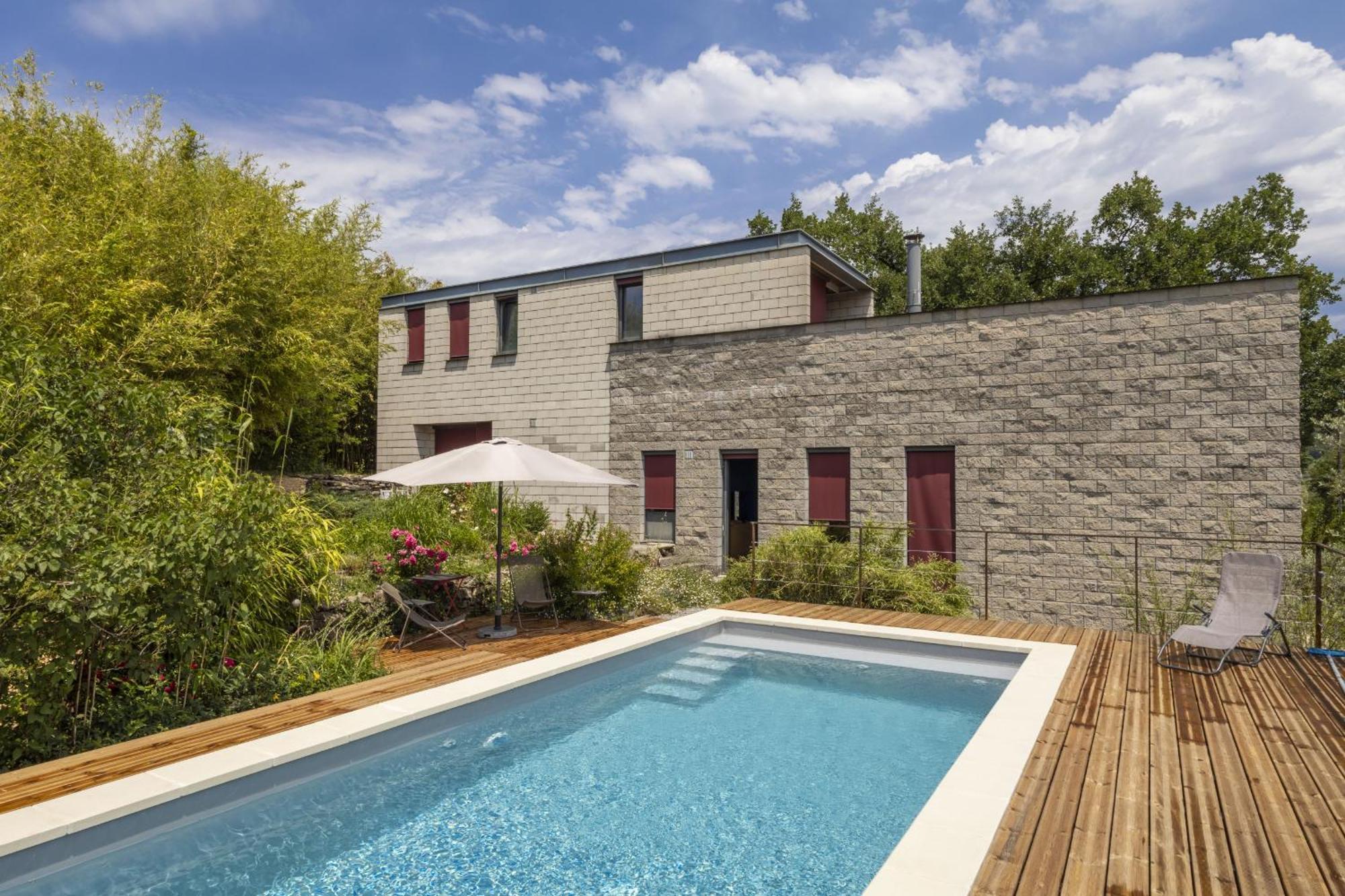 La Maison Des Chataigniers Meyrannes Екстер'єр фото