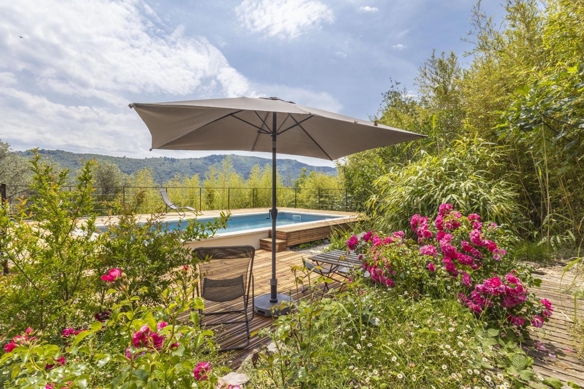 La Maison Des Chataigniers Meyrannes Екстер'єр фото